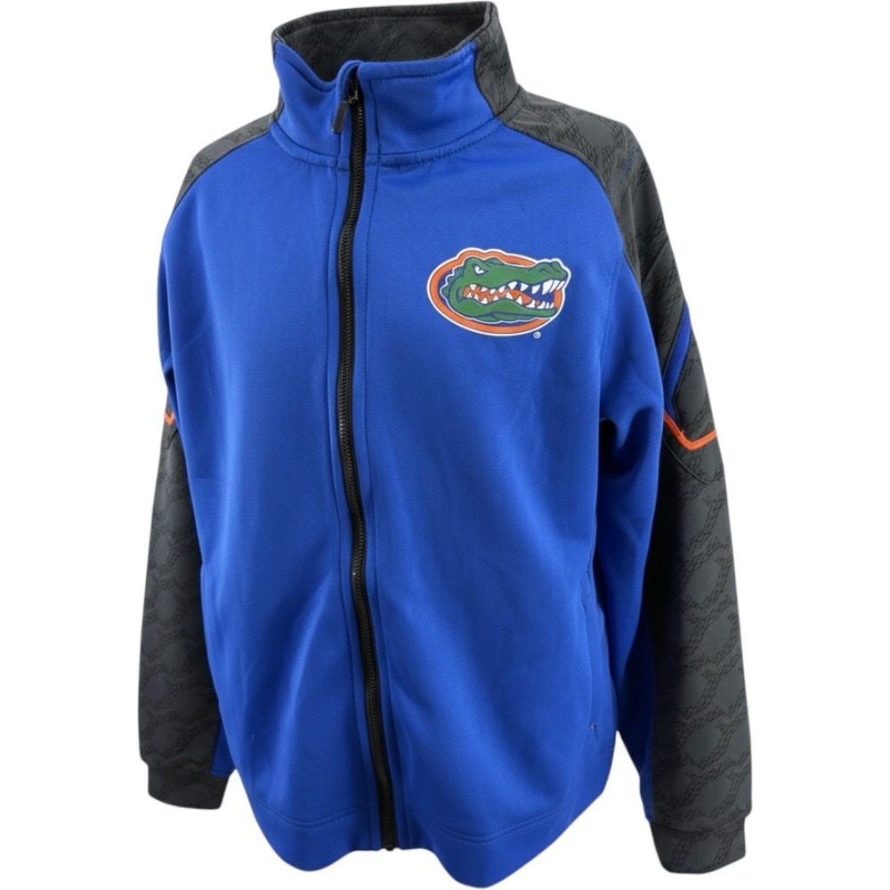 Nike Kids Florida Gators Dri-FIT Full Zip Track Jacket Blue Youth XL